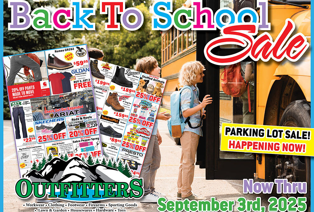 Back to School Sale