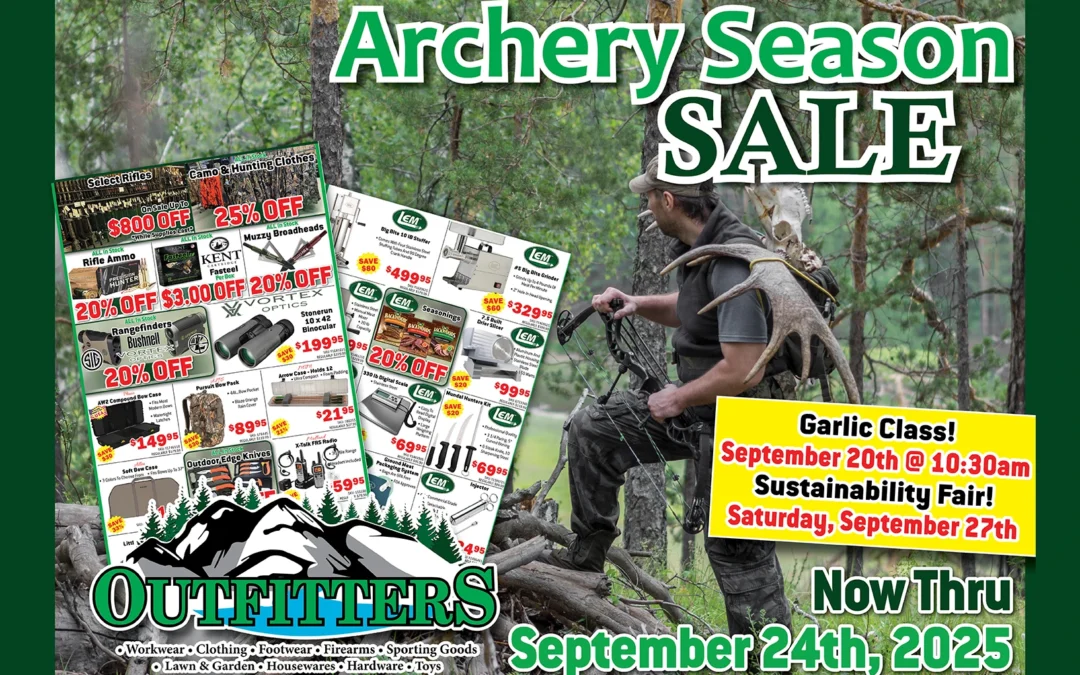 Archery Season Sale